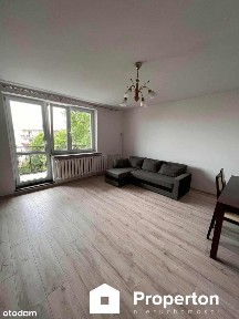 Rozkładowe 2-pokojowe mieszkanie z dużym balkonem