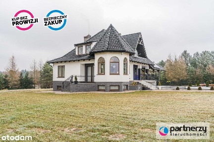 Dom w stylu pałacyku, duża działka+ domek letni