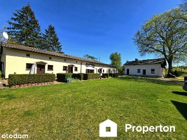 Piękna posiadłość z dużą działką pod inwestycję