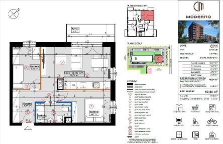 Mieszkanie 3 - pokojowe / Miejsce parkingowe gratis / Odbiór w Grudniu