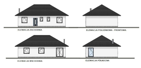 Dom w cenie mieszkania, Łęki Małe, 79m2 Pompa Ciepła w standardzie