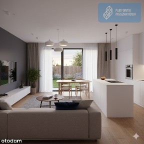 Bezczynszowe, ogródek, ogrzewanie podłogowe