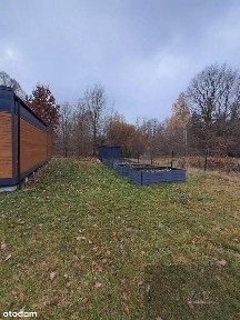 Na sprzedaż działka 1500 m² z całorocznym domem modułowym - Leoncin