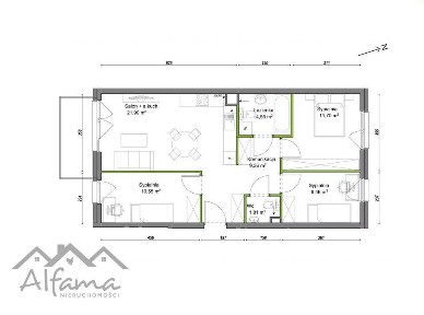 Duży Balkon |Dwustronne| Duży Salon|Zielono,Kameralnie