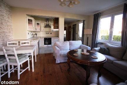 Przestronne 3-pokojowe dwupoziomowe mieszkanie z ogrodem