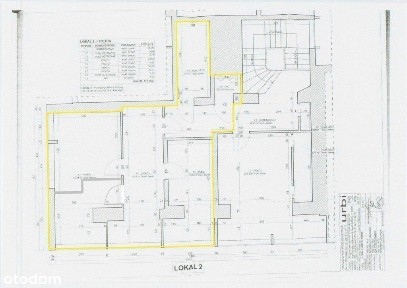 Lokal biurowy w centrum 72m2 Ip.
