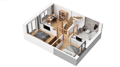 Segment środkowy 86/132m2,ogródek,2miejsca postojowe