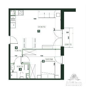 Mieszkanie 2pok. o pow 44,13m2 z ogrodem 20m2/ Żer