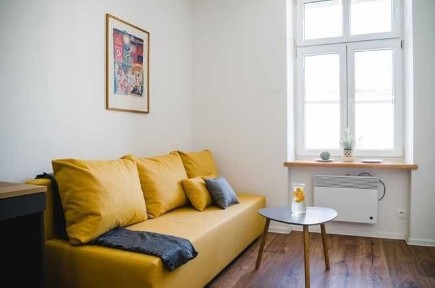 Słoneczne studio z dużymi oknami - Płocka 10