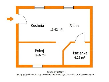 Mieszkanie z ogródkiem i garażem w Krzyżu Wlkp