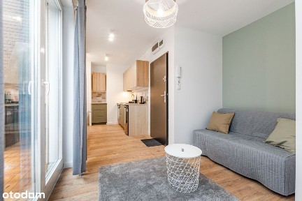 Do wynajęcia w pełni umeblowana kawalerka przy ul. Prawniczej 94/1459