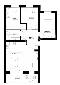 Komfortowe mieszkanie 3 pokoje w centrum