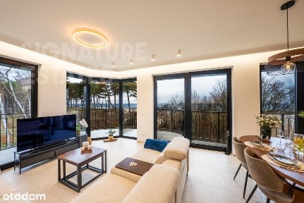 Nowoczesny apartament z widokiem na morze