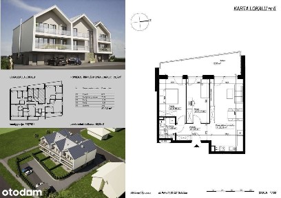 ARTIC Niemcz - Apartament 59 m2 z Trasem 16 m2 (OSTATNIE APARTAMENTY)