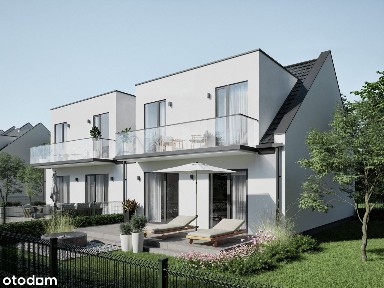 Dom z dużym ogrodem i pełną prywatnością.