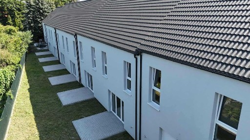 Domy szeregowe 98m² • ogródek • Łęczyca • wysoki standard • światłowód