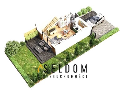 Mieszkanie z ogródkiem, 3 pok. 60 m2