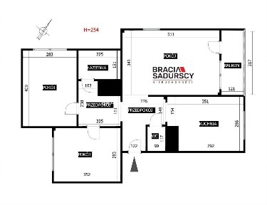 Fantastyczne mieszkanie 3 pok, Dobczyce