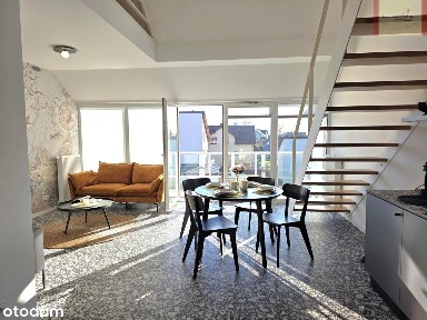 Nowoczesny apartament 2-poziomowy z balkonem i garażem | Cetniewo