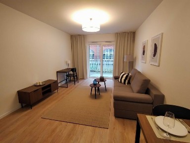 Dwupokojowe w nowym budynku. Pierwszy wynajem