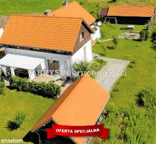 Dom w Tomaszkowie nad jeziorem