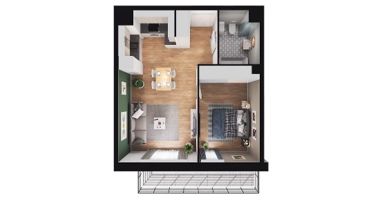 ul. Odległa, Chorzów II, Chorzów, śląskie