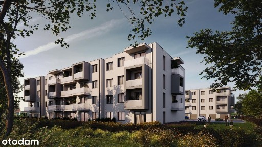 Apartament 3pokoje balkon 1piętro