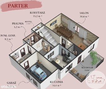 Wolnostojący duża działka, Nowa Atrakcyjna Cena !