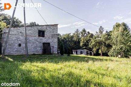 Dom z piękna działką