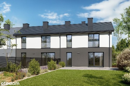 Dom w cenie mieszkania 80,77m2, 3 pokoje, 2 łazienki, 5 min od Łodzi