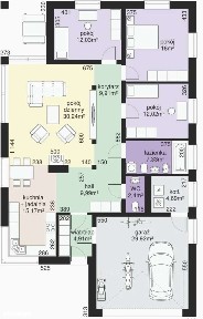 Rodzinny dom parterowy 154 m² • Działka 1000 m² • Garaż • Feliksów
