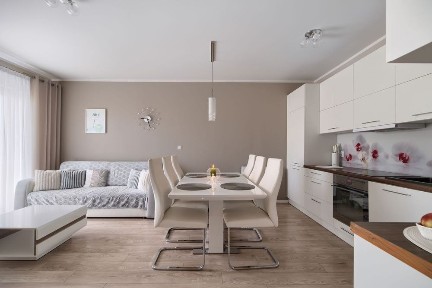 Umeblowane mieszkanie 50 m² + balkon + parking - Poznań Zawady