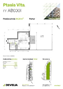 1-pokojowe mieszkanie 29m2 + ogródek Bezpośrednio