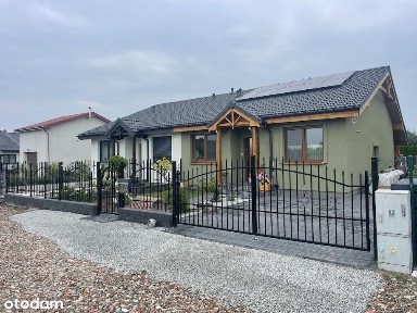 Dom w zabudowie bliżniaczej Kleszczewo-pompa ciepła