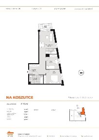 3-pokojowe mieszkanie 61m2 + balkon Bezpośrednio
