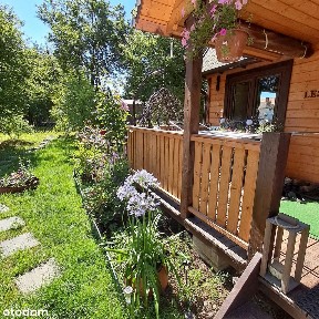 Nowy, piękny dom drewniany, działka 1350m, blisko las-do zamieszkania.