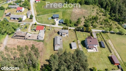 Wolnostojący dom na dużej działce rolnej