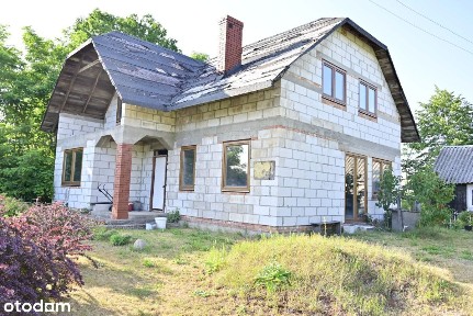 Dom na działce 1 ha - Równe okolice Łochowa 1,2ha