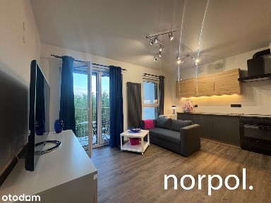 Spokojne mieszkanie z dużym balkonem