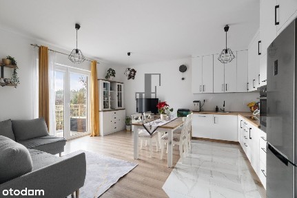 Widok na Las | 2 - poziomowy segment | Ogródek