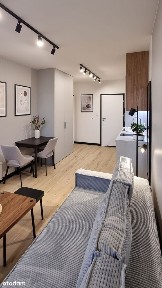 Przytulna, nowa, nowocześnie wykończona kawalerka