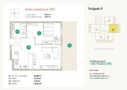 Osada Kamieniec|mieszkanie z dużym ogródkiem| BM4