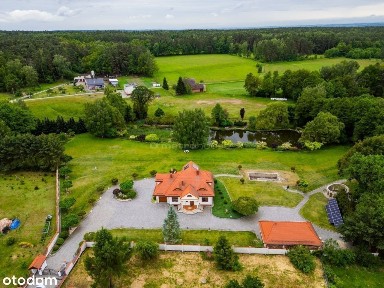 Własny staw i las - DWOREK JANKOWICE RUDZKIE