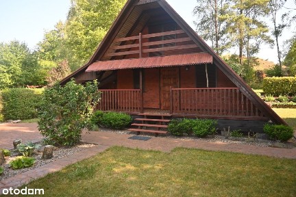 Puszcza Notecka. Domek letniskowy.