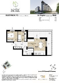 Osiedle Zacisze piękne mieszkanie 3 pokojowe
