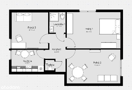WYNAJEM: 3-pokojowe mieszkanie po generalnym remoncie przy ul. Polnej!