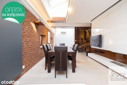 Dwupoziomowy penthouse na wynajem