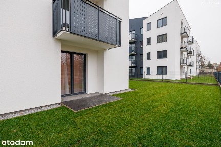 Mieszkanie z ogródkiem.