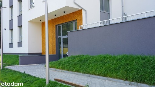 46,35m² z wykończoną łazienką i kuchnią + miejsce postojowe