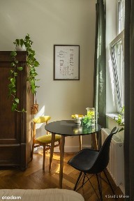 Nastrojowa kawalerka w kamienicy w Śródmieściu